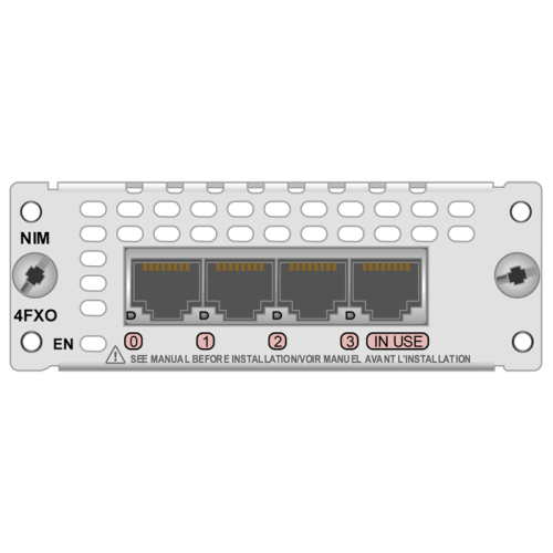 ماژول سیسکو NIM-4FXO