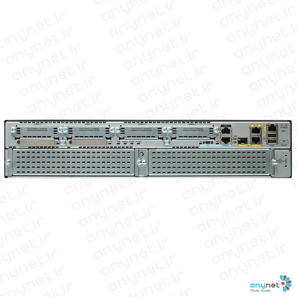 روتر CISCO2921-HSEC+/K9 سیسکو