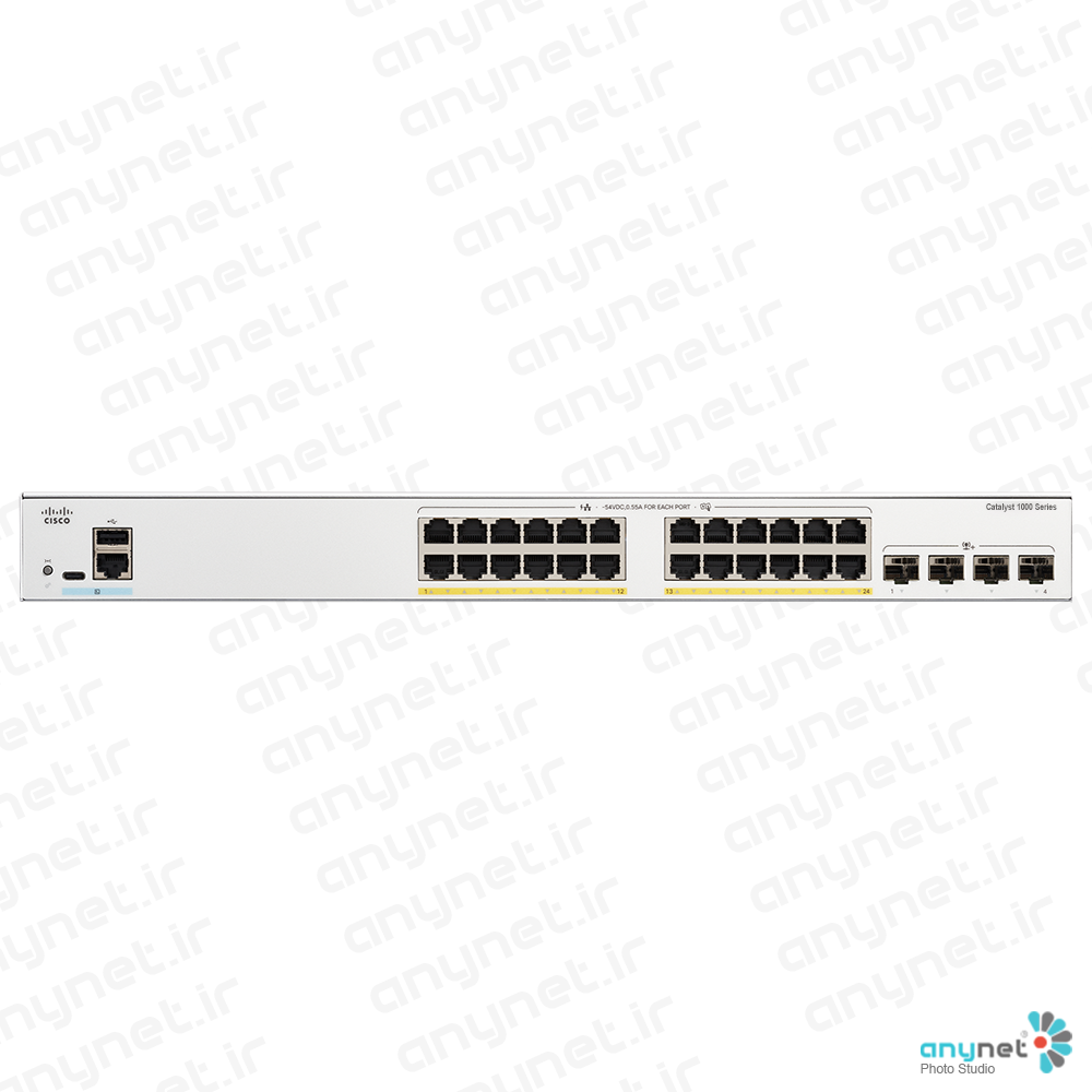 سوییچ C1000-24P-4X-L سیسکو