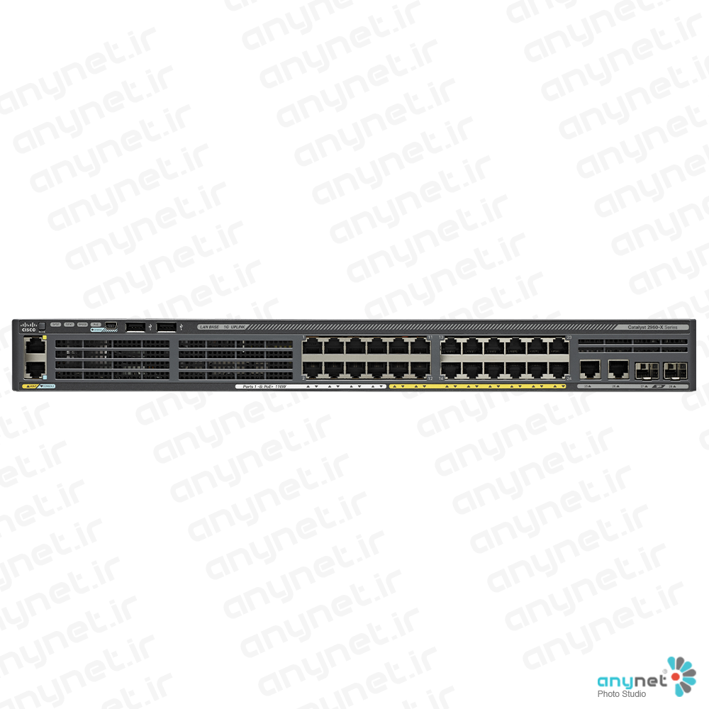 سوییچ WS-C2960X-24PSQ-L سیسکو