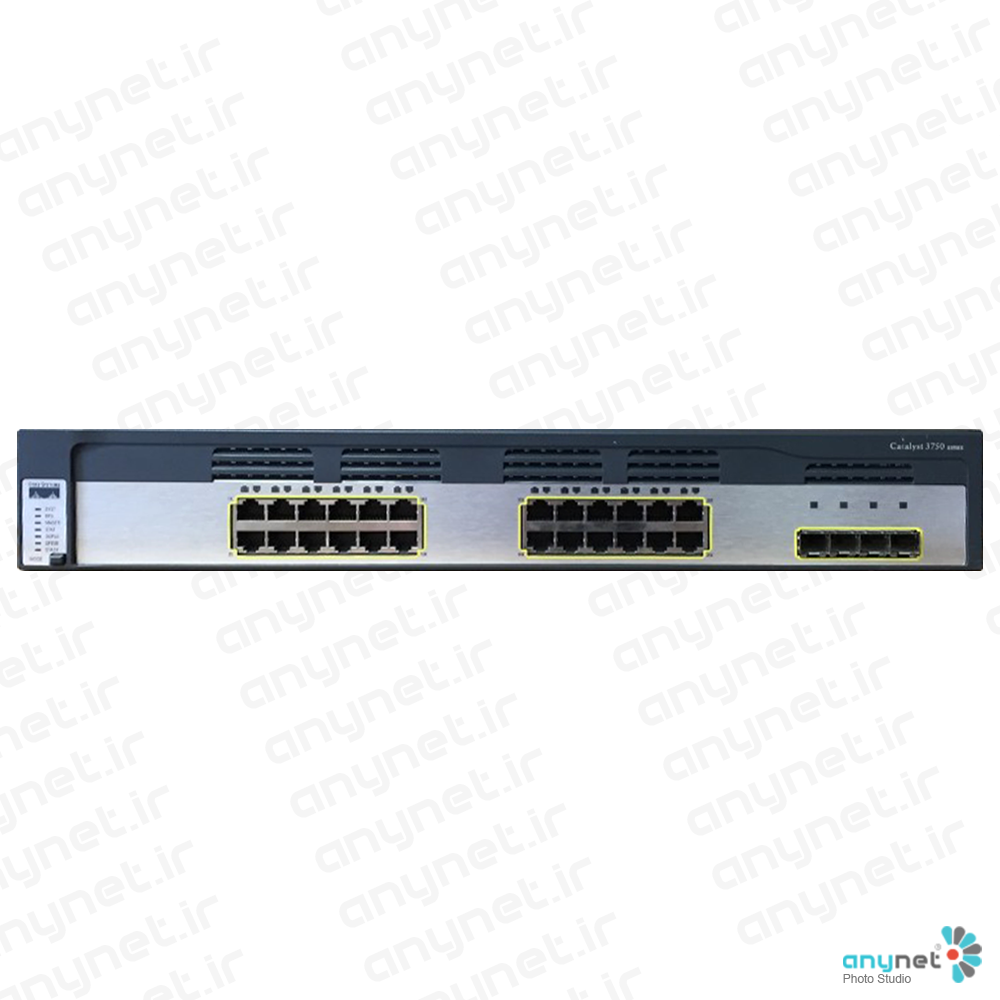 سوییچ WS-C3750G-24TS-S 1.5U سیسکو