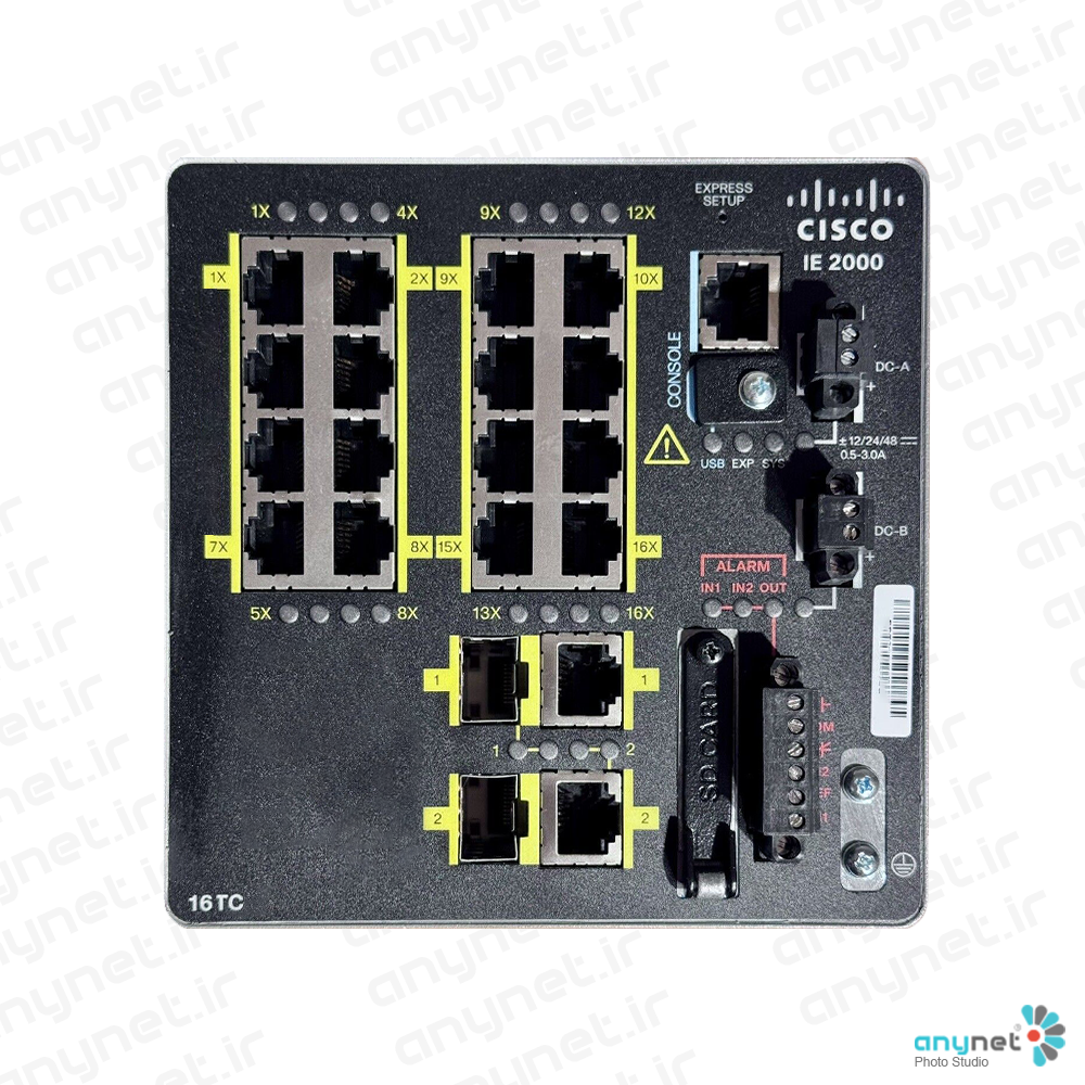 سوییچ صنعتی IE-2000-16TC-B سیسکو