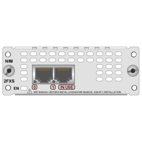 ماژول NIM-2FXS سیسکو