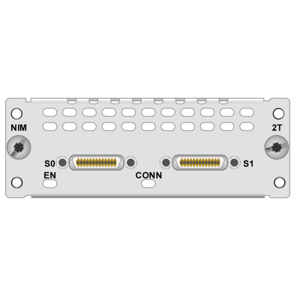 ماژول NIM-2T سیسکو