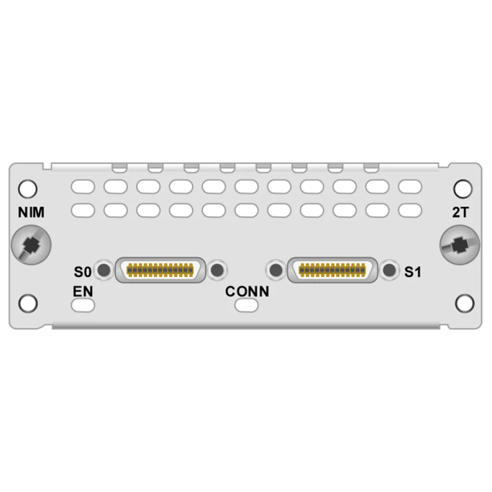 ماژول NIM-2T سیسکو