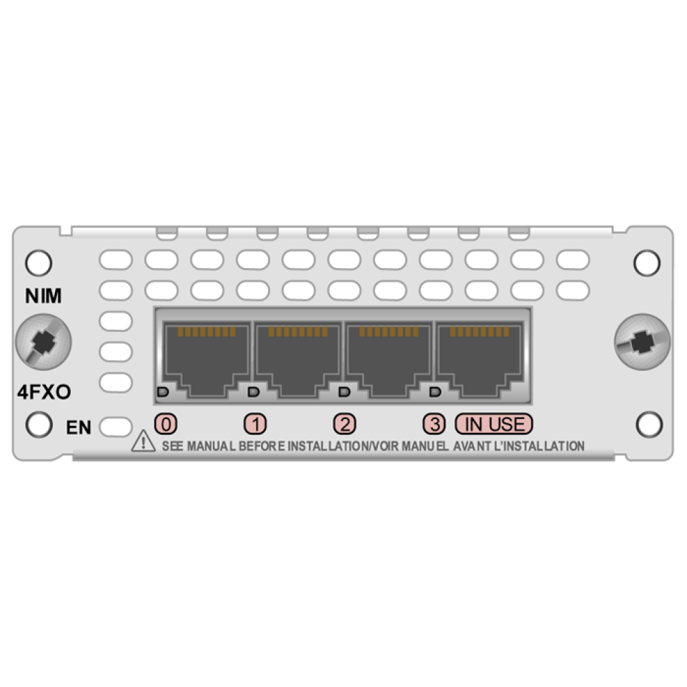 ماژول NIM-4FXO سیسکو
