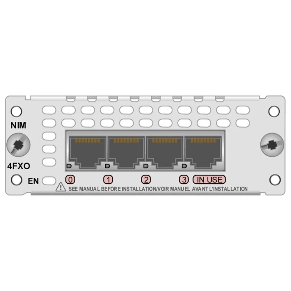 ماژول NIM-4FXO سیسکو