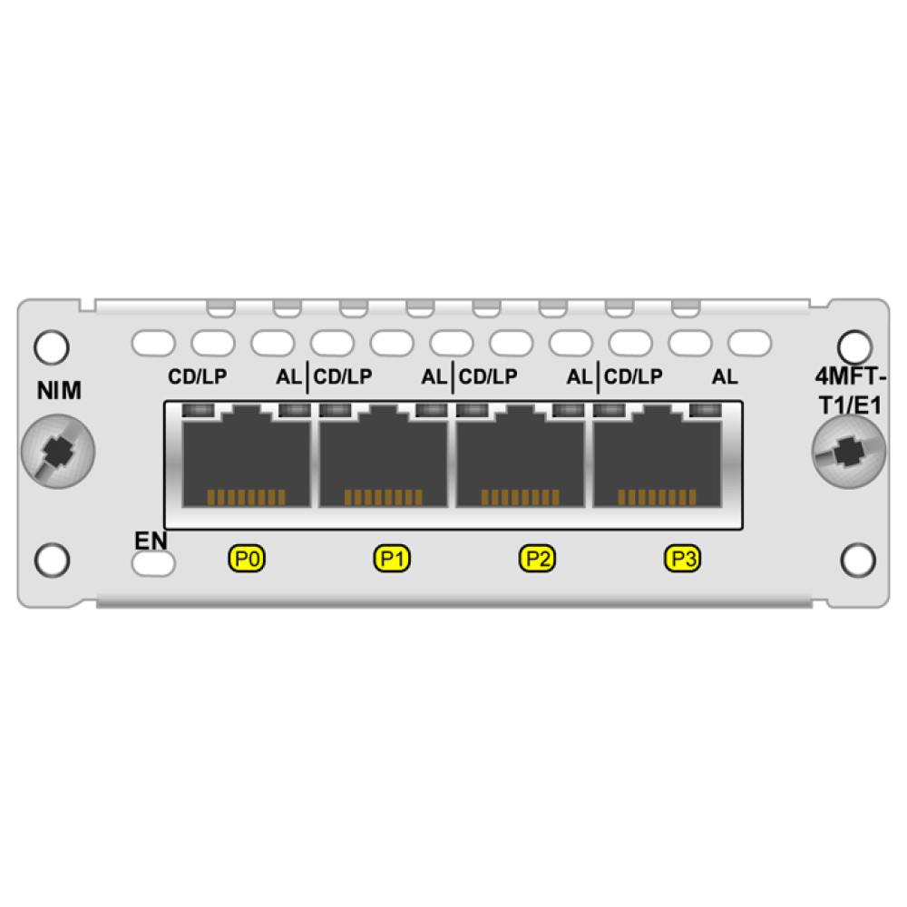 ماژول NIM-4MFT-T1/E1 سیسکو