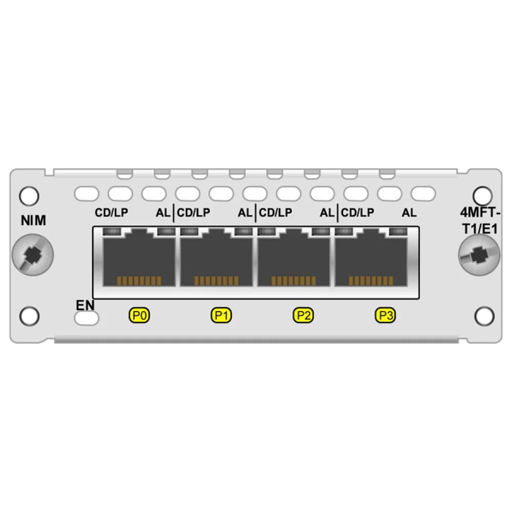 ماژول NIM-4MFT-T1/E1 سیسکو