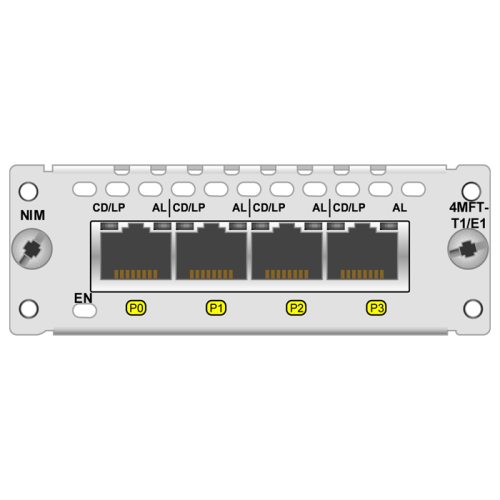 ماژول NIM-4MFT-T1/E1 سیسکو