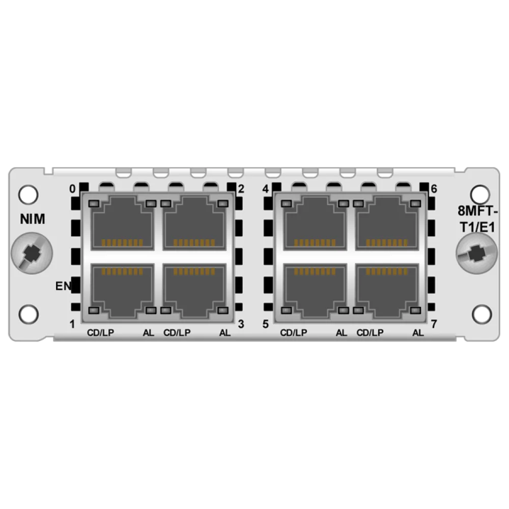 ماژول NIM-8MFT-T1/E1 سیسکو
