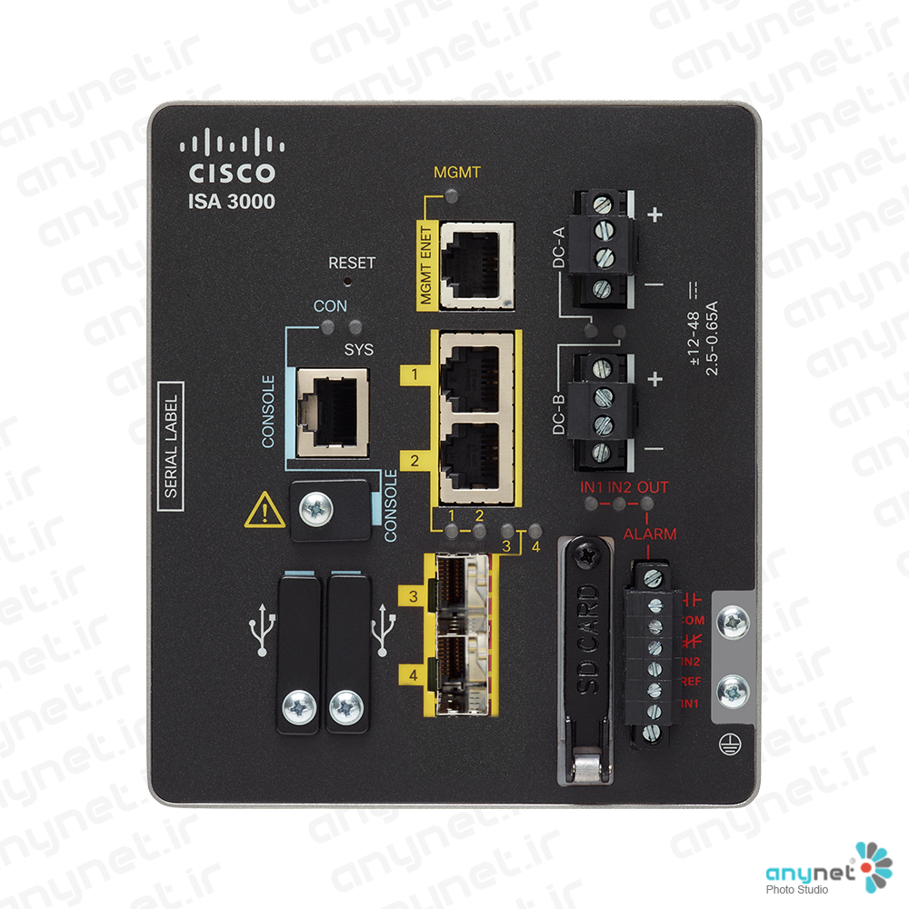 فایروال صنعتی ISA-3000-2C2F-K9 سیسکو فایروال صنعتی ISA-3000-2C2F-K9 سیسکو