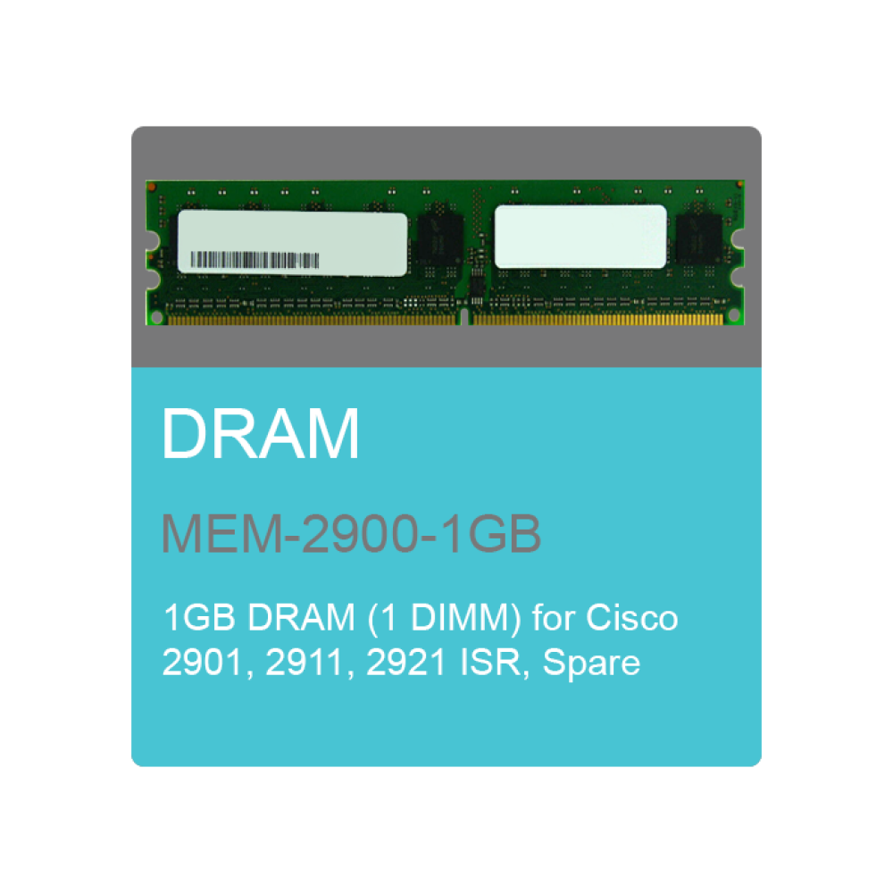 حافظه دی-رم MEM-2900-1GB سیسکو