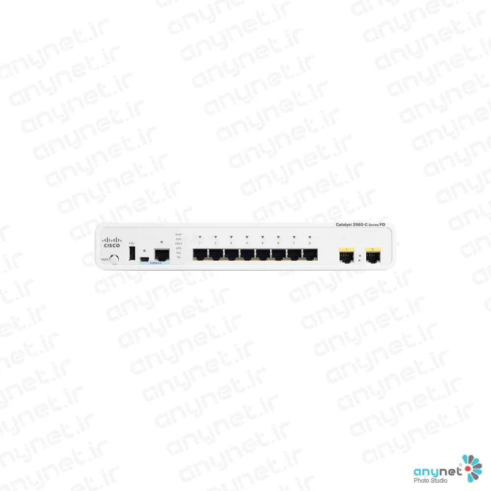 سوییچ WS-C2960CPD-8TT-L سیسکو