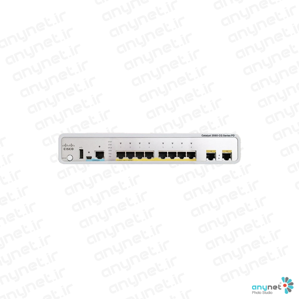 سوییچ WS-C3560CPD-8PT-S سیسکو