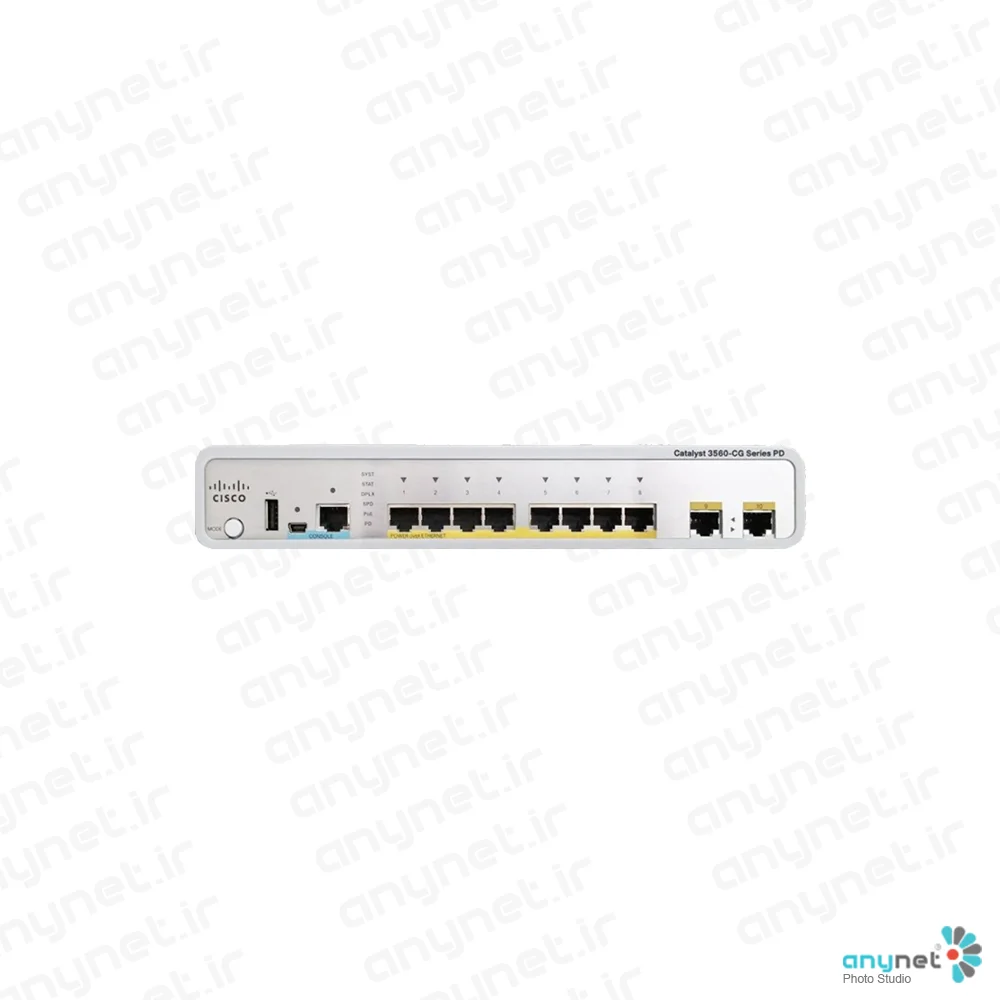 سوییچ WS-C3560CPD-8PT-S سیسکو