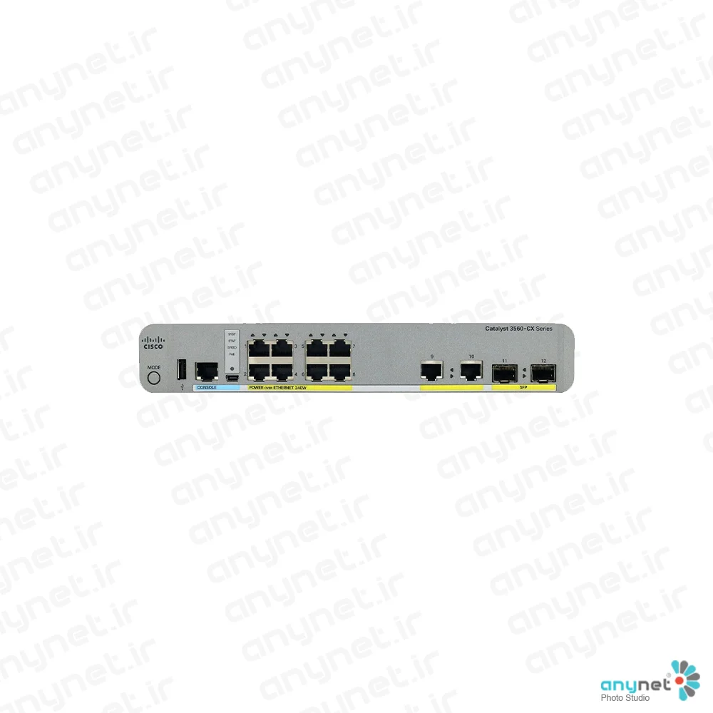 سوییچ WS-C3560CX-8PC-S سیسکو