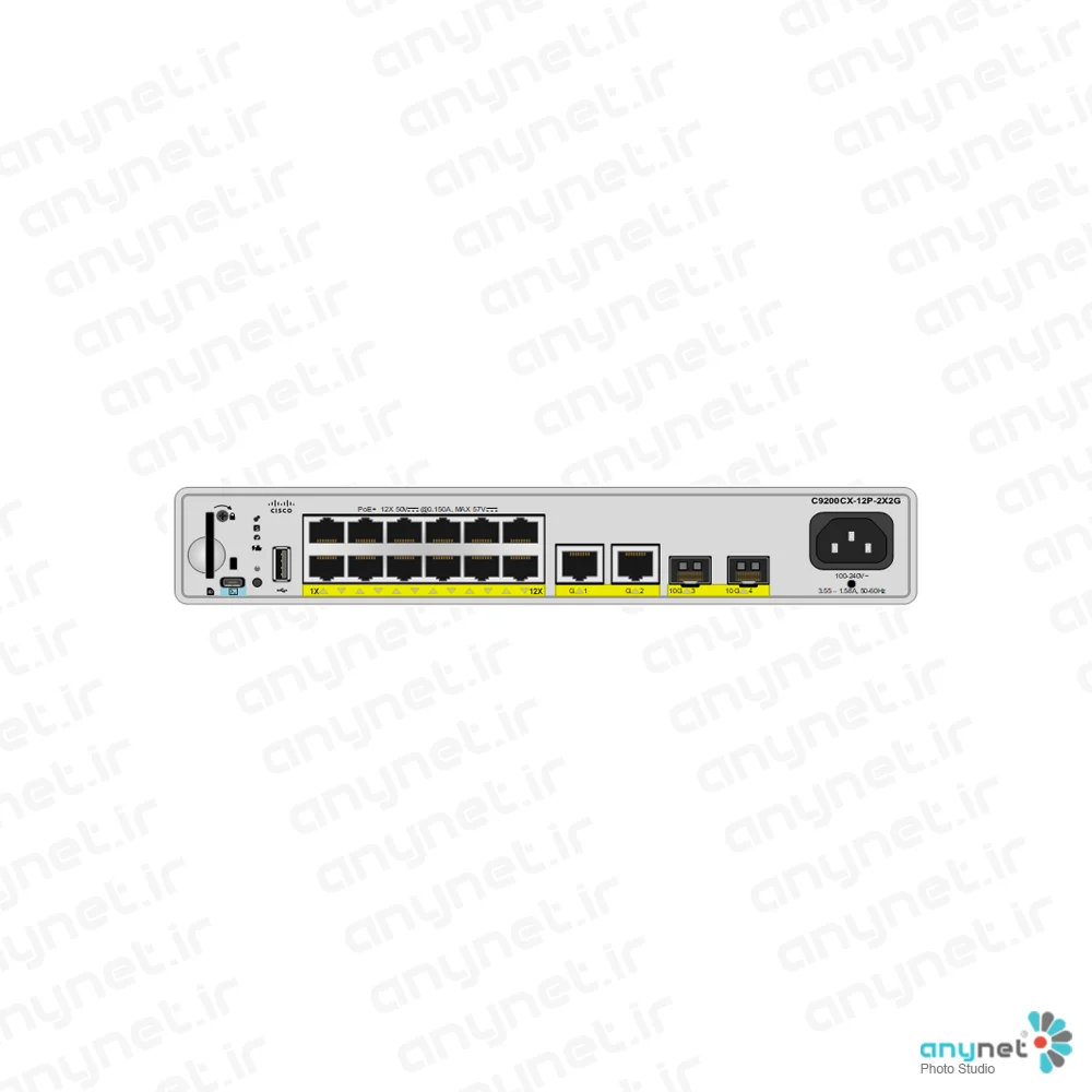 سوییچ C9200CX-12P-2X2G-A سیسکو