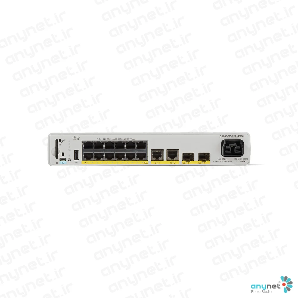 سوییچ C9200CX-12P-2XGH-A سیسکو