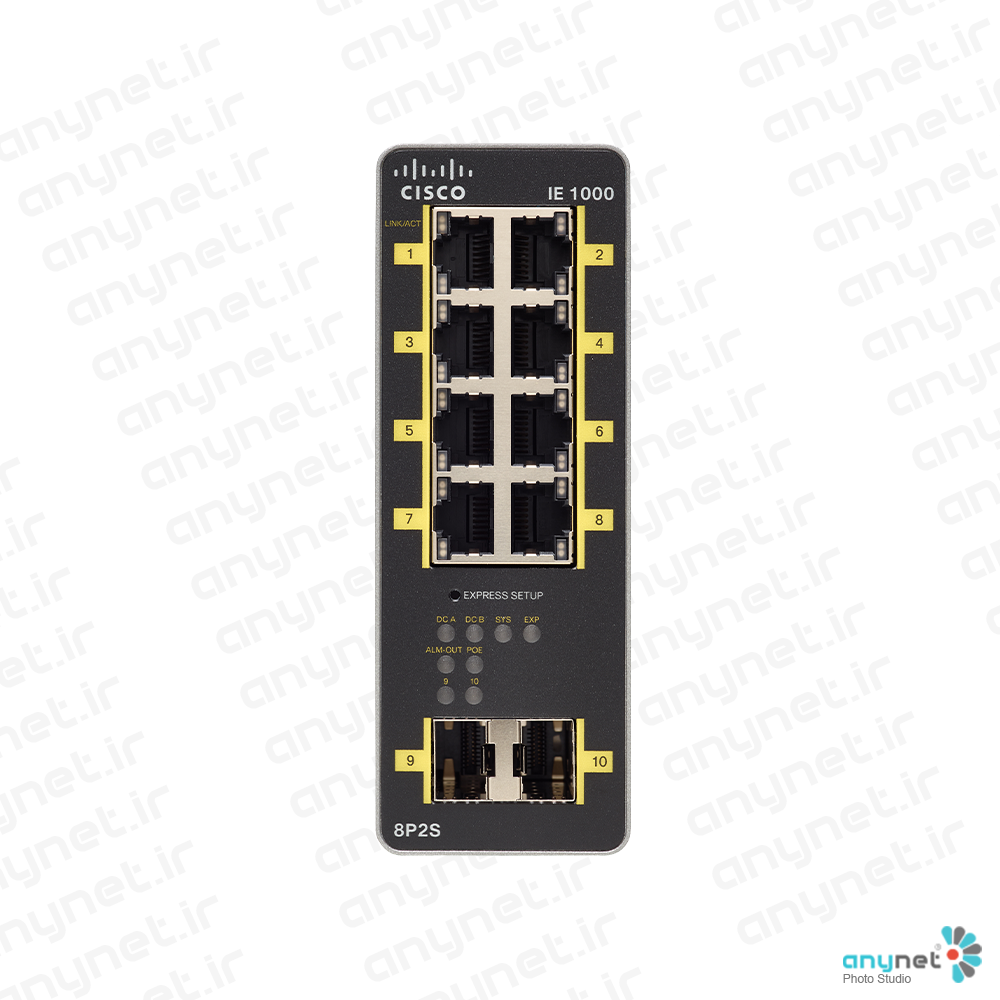 سوییچ صنعتی IE-1000-8P2S-LM سیسکو