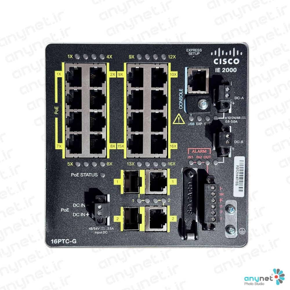 سوییچ صنعتی IE-2000-16PTC-G-E سیسکو