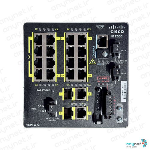 سوییچ صنعتی IE-2000-16PTC-G-L سیسکو