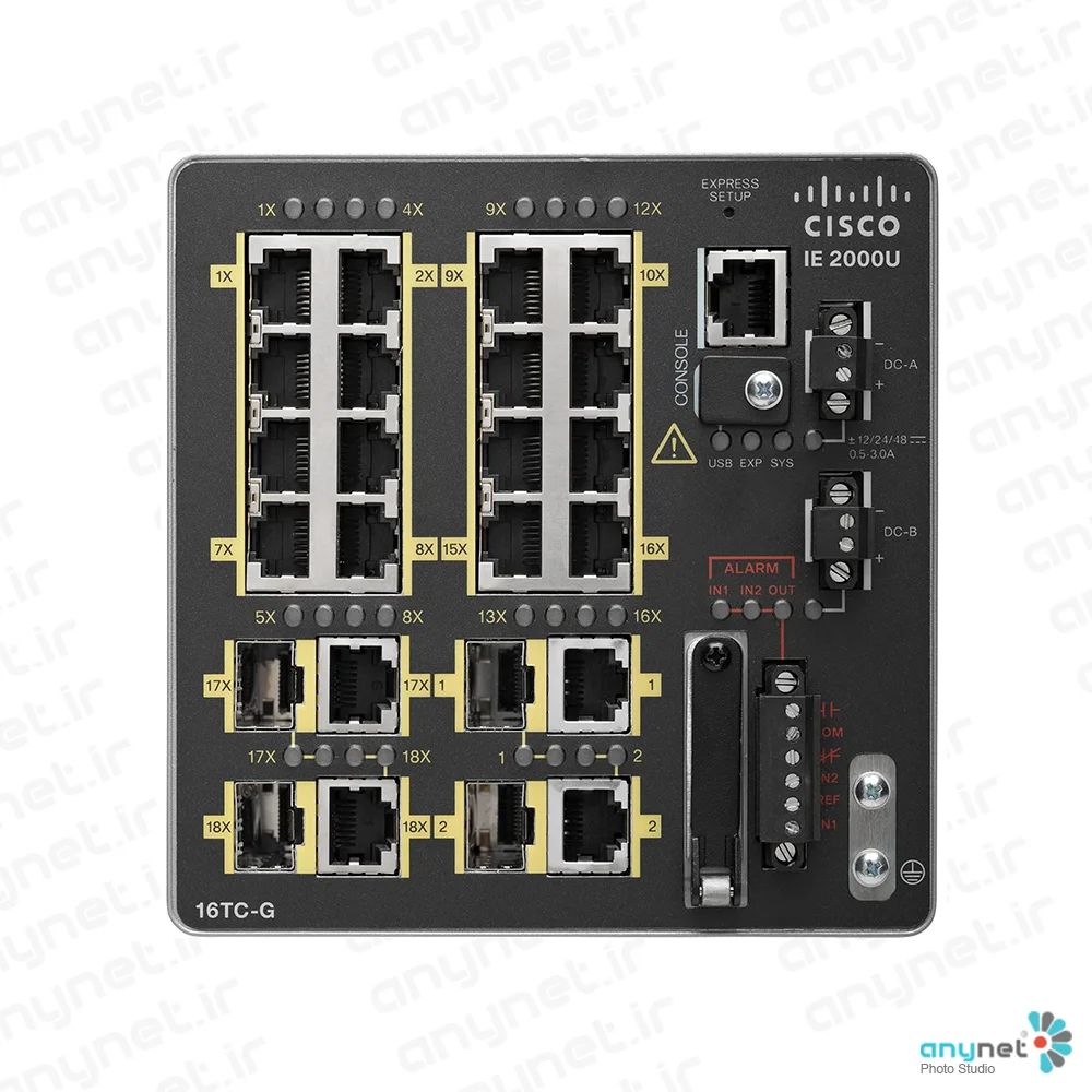 سوییچ صنعتی IE-2000-16TC-G-E سیسکو