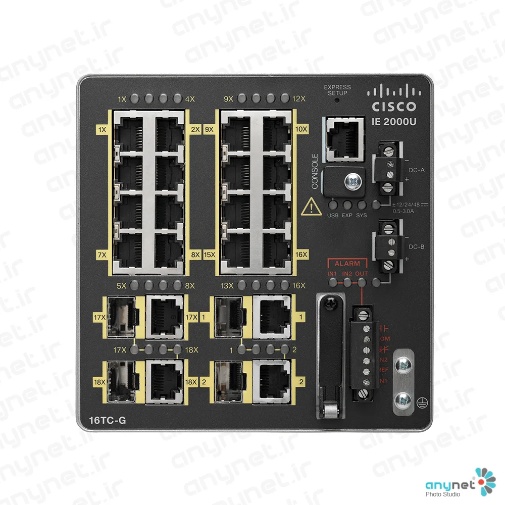 سوییچ صنعتی IE-2000U-16TC-G-X سیسکو