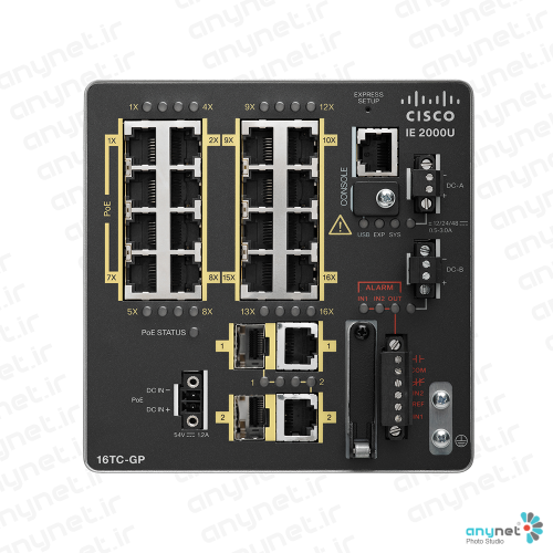 سوییچ صنعتی IE-2000U-16TC-GP سیسکو