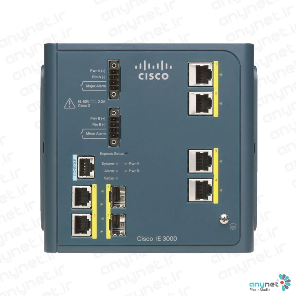 سوییچ لایه 3 صنعتی IE-3000-4TC-E سیسکو