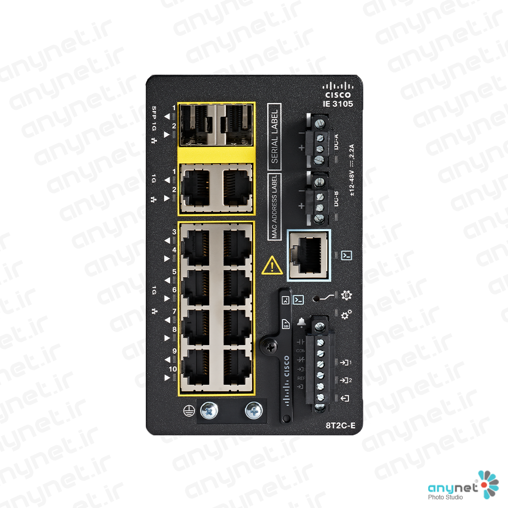 سوییچ صنعتی مقاوم IE-3105-8T2C-E سیسکو