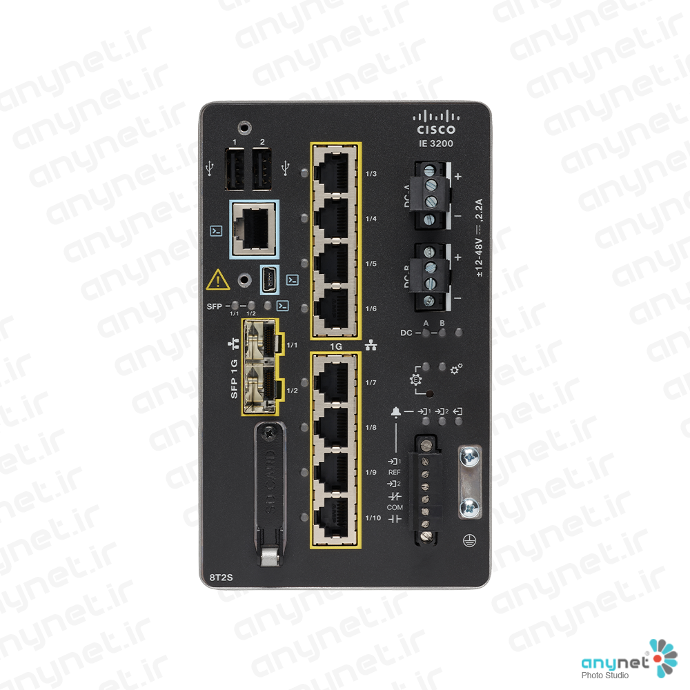 سوییچ صنعتی مقاوم IE-3200-8T2S-E سیسکو