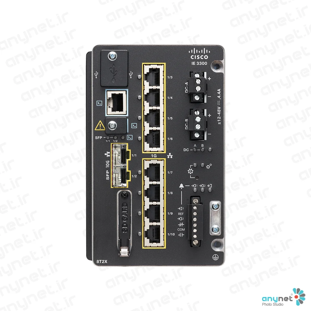 سوییچ صنعتی مقاوم IE-3300-8T2X-E سیسکو