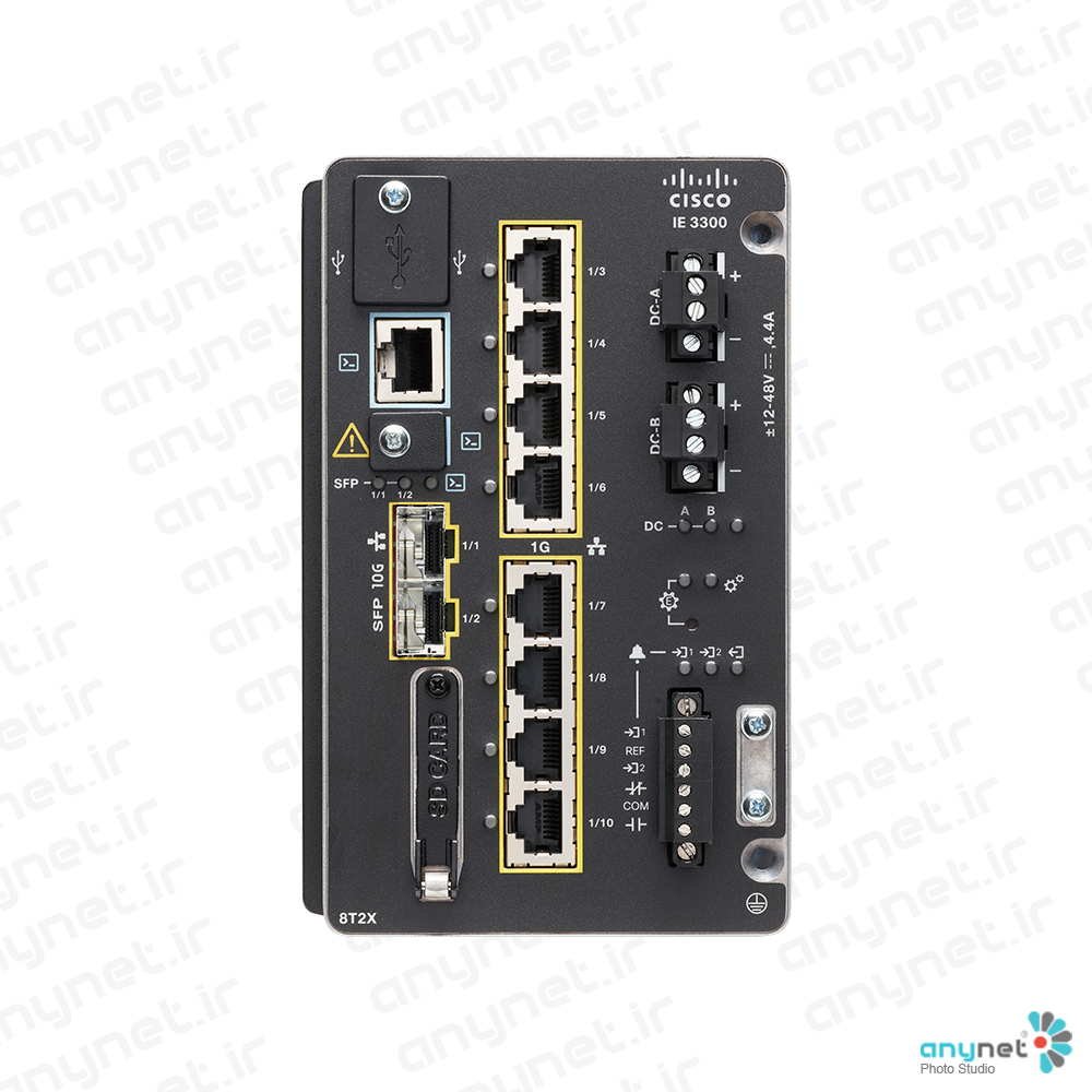 سوییچ صنعتی مقاوم IE-3300-8T2X-E سیسکو