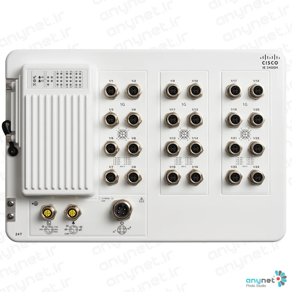 سوییچ صنعتی با دوام IE-3400H-24T-A سیسکو