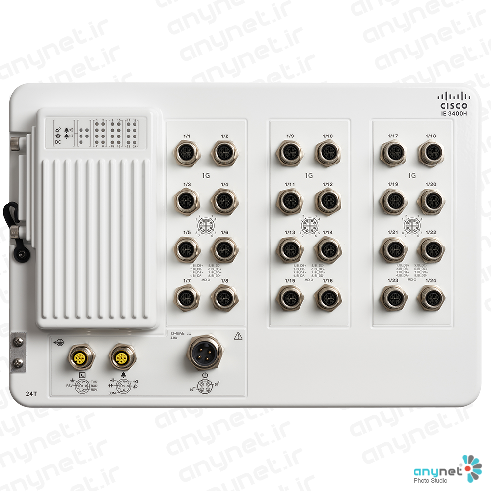 سوییچ صنعتی با دوام IE-3400H-24T-A سیسکو
