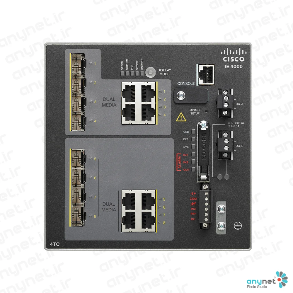 سوییچ صنعتی IE-4000-4TC4G-E سیسکو