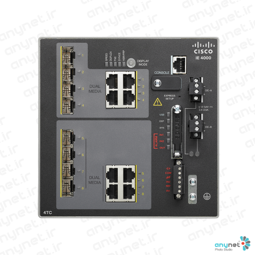 سوییچ صنعتی IE-4000-4TC4G-E سیسکو
