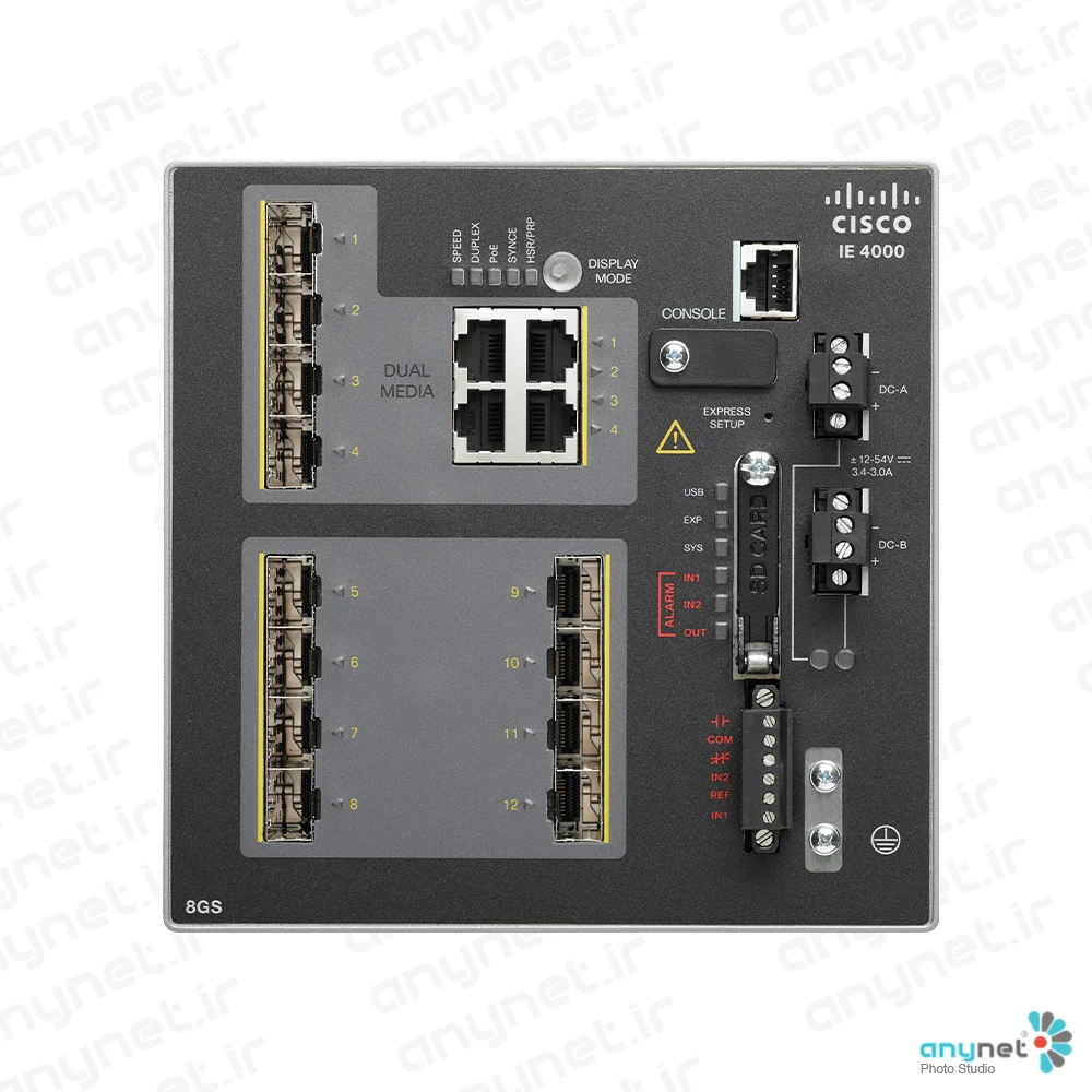سوییچ صنعتی IE-4000-8GS4G-E سیسکو