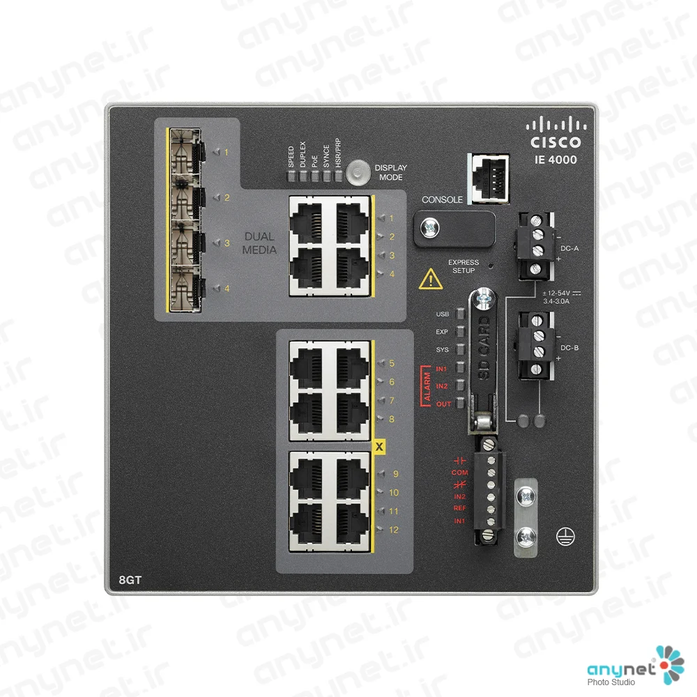 سوییچ صنعتی IE-4000-8GT4G-E سیسکو