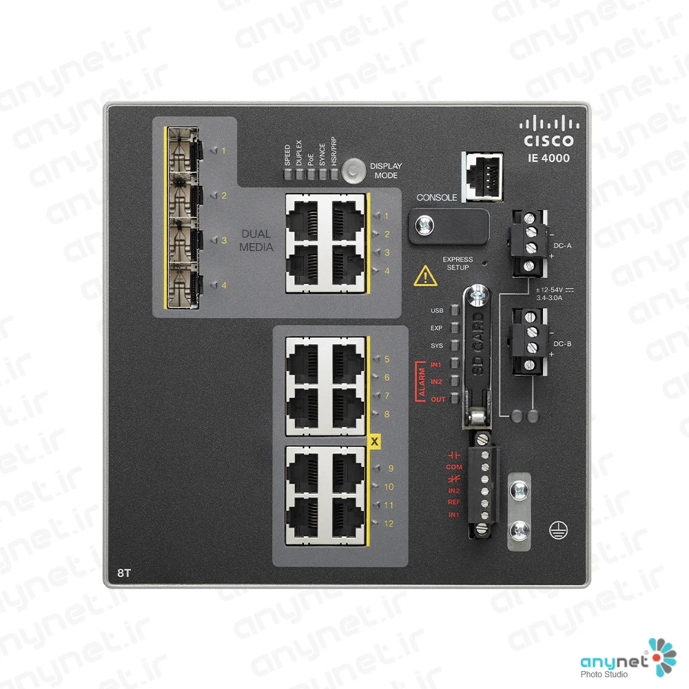 سوییچ صنعتی IE-4000-8T4G-E سیسکو