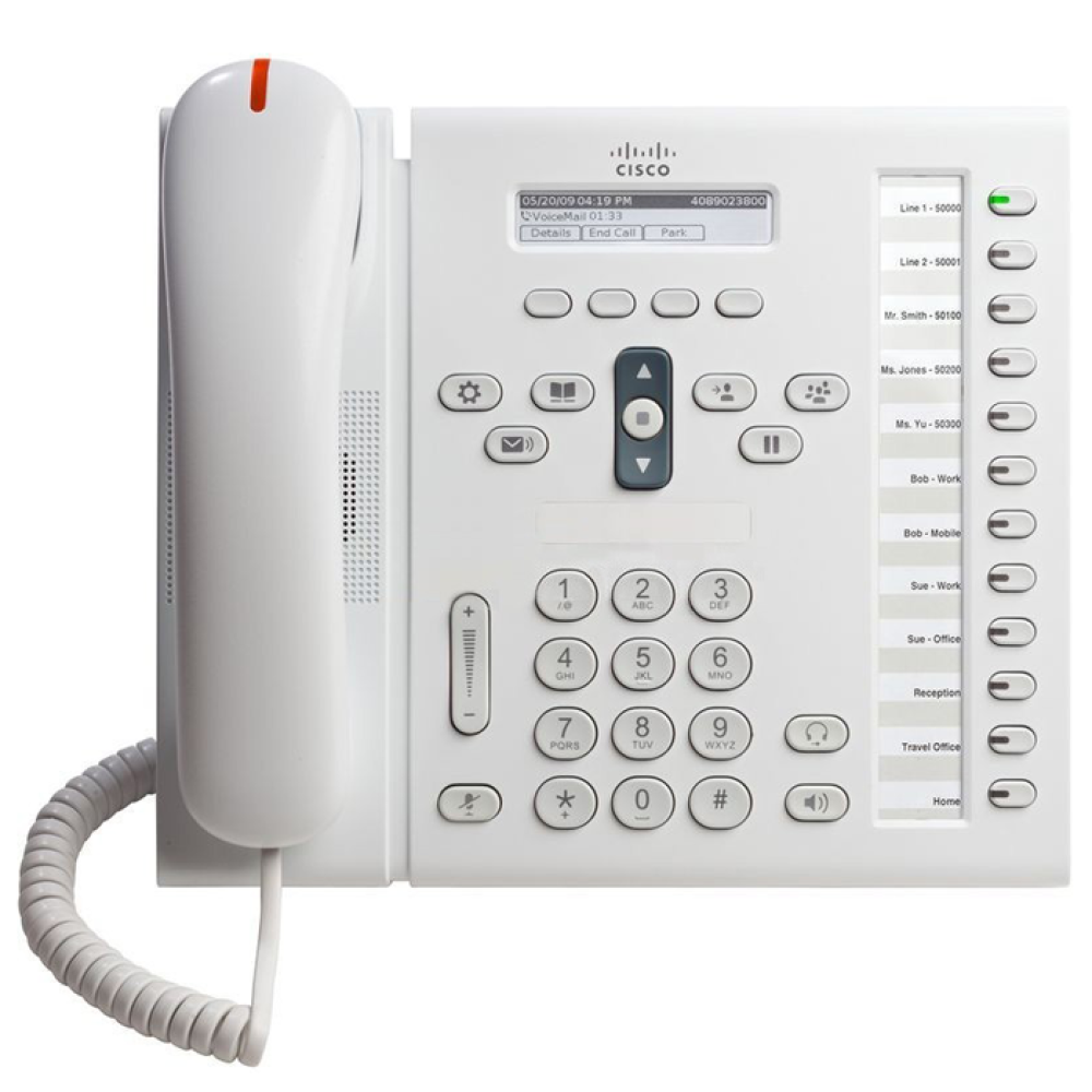 تلفن آی پی CP-6961-WL-K9 سیسکو تلفن آی پی CP-6961-WL-K9 سیسکو