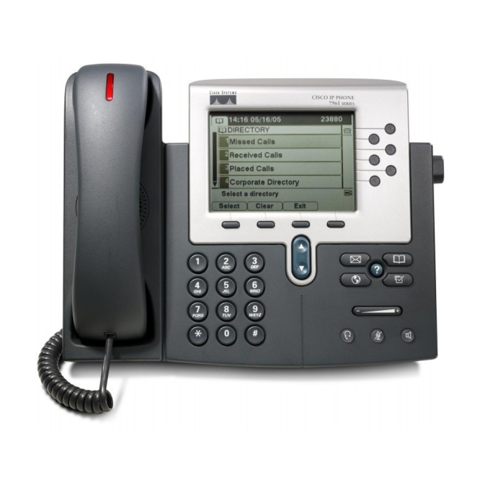 تلفن آی پی CP-7961G سیسکو تلفن آی پی CP-7961G سیسکو
