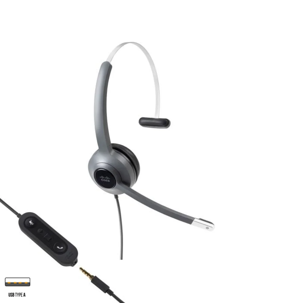 هدست تک گوش CP-HS-W-521-USB سیسکو
