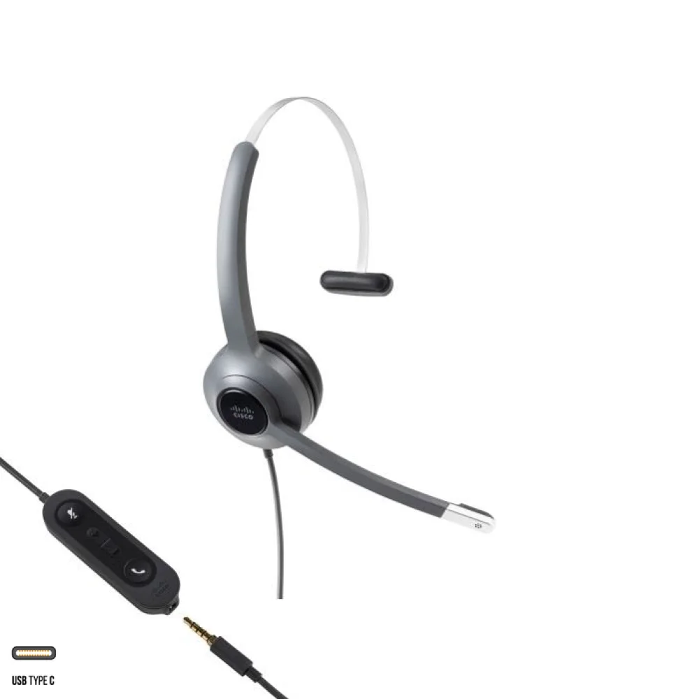 هدست تک گوش CP-HS-W-521-USBC سیسکو
